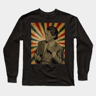 Photo Vintage Retro Look Fan Design // Robert Allen Palmer Long Sleeve T-Shirt